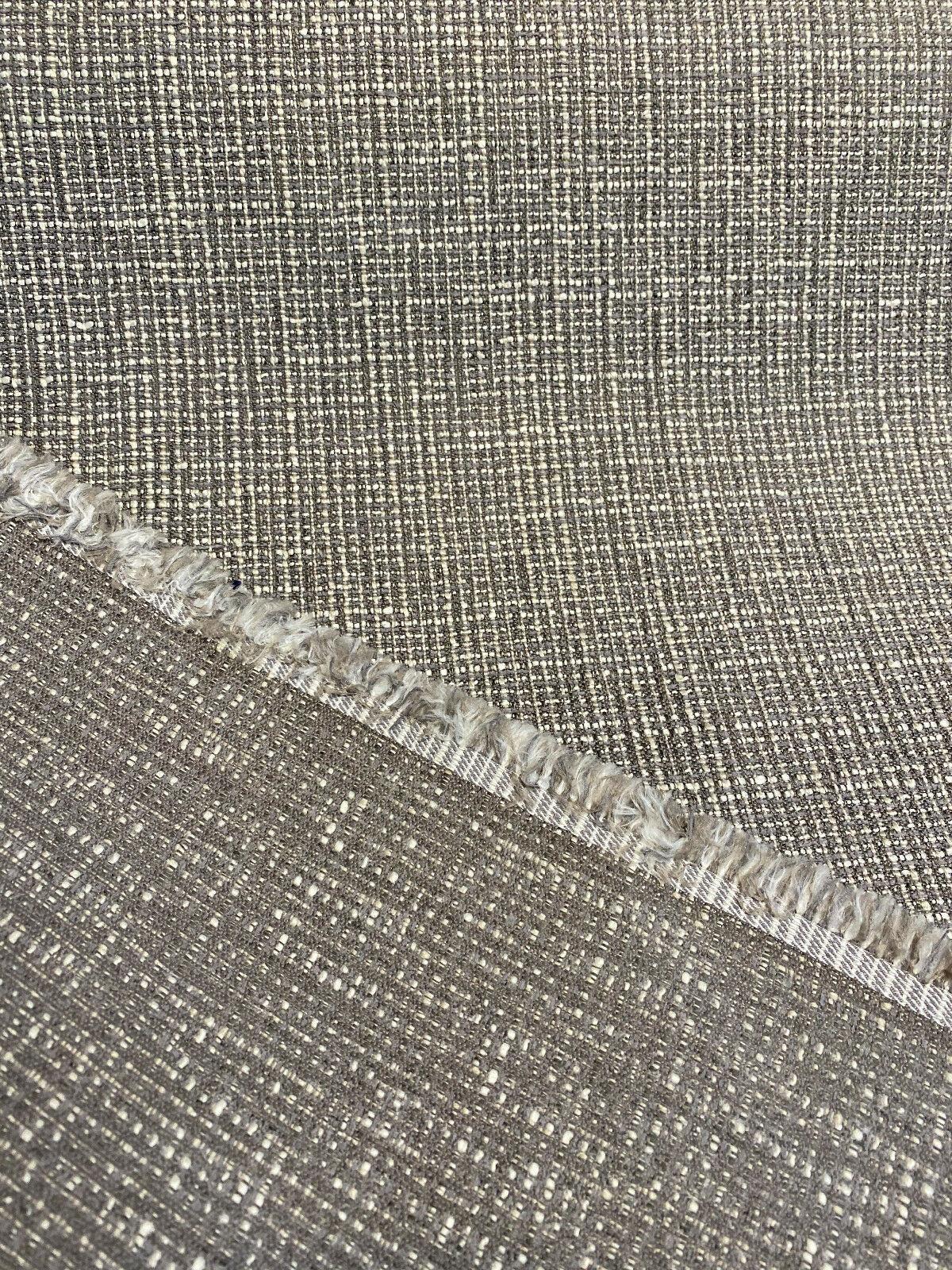 Richloom Chenille Chasmals Chenille Fabric - Taupe Texture Plain, 55" Width (1 Yard)