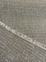 Richloom Chenille Chasmals Chenille Fabric - Taupe Texture Plain, 55" Width (1 Yard)