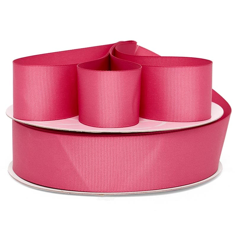 Solid Color Grosgrain Ribbon – Colonial Rose, 13 1/2" x 62 Yards (13 Rolls)