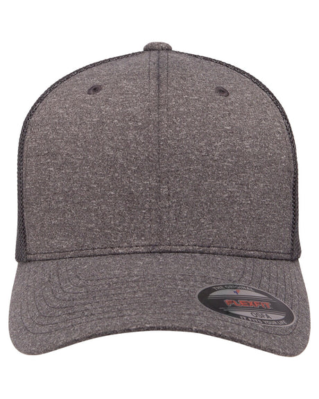 Flexfit® Adult Poly Mélange Stretch Mesh Cap