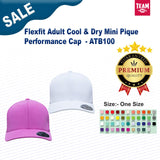 Team 365® Flexfit Adult Cool & Dry Mini Pique Performance Cap