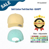 YP Classics® Soft Cotton Twill Dad Hat