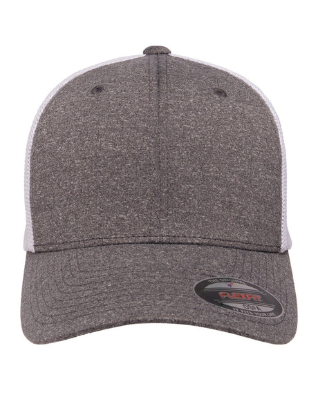 Flexfit® Adult Poly Mélange Stretch Mesh Cap