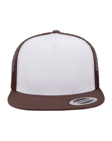 YP Classics® Adult Trucker with White Front Panel Cap
