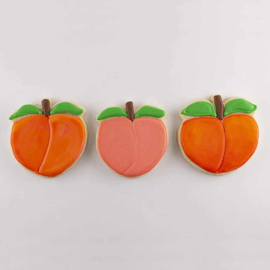 Ann Clark Peach Cookie Cutter, 3.25" Fruit