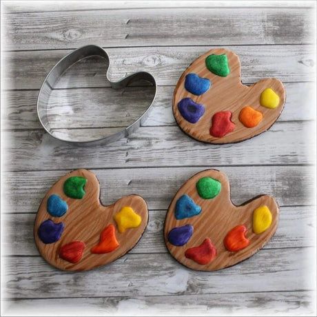 Ann Clark Paint Palette Cookie Cutter, 3.5"