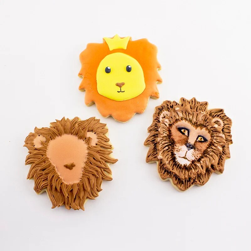 Ann Clark Lion Face Cookie Cutter