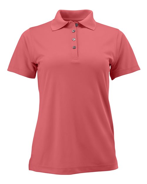 Paragon®Womens Saratoga Performance Mini Mesh Polo Breathable