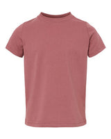 RADYAN® Toddler Short Sleeve Crewneck Fine Jersey Tee - 3321