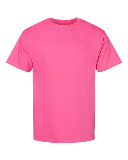 Hanes® Beefy Heavyweight Cotton Short Sleeve Crewneck T-Shirt