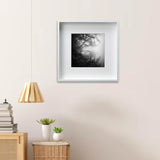 White Frame with Mount, 19¾x19¾" – Deep Gallery Frame, Easy No-Nail Hanging!