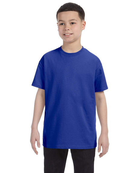 Gildan® Youth Heavy Cotton Short Sleeve Crew-neck T-Shirt