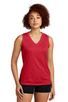Sport-Tek® Ladies Sleeveless PosiCharge Competitor V-Neck Tee