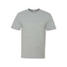 Bayside® USA-Made Midweight Pocket Crewneck Half Sleeve T-Shirt