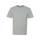 USA-Made Midweight Pocket Crewneck Half Sleeve T-Shirt