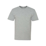 USA-Made Midweight Pocket Crewneck Half Sleeve T-Shirt