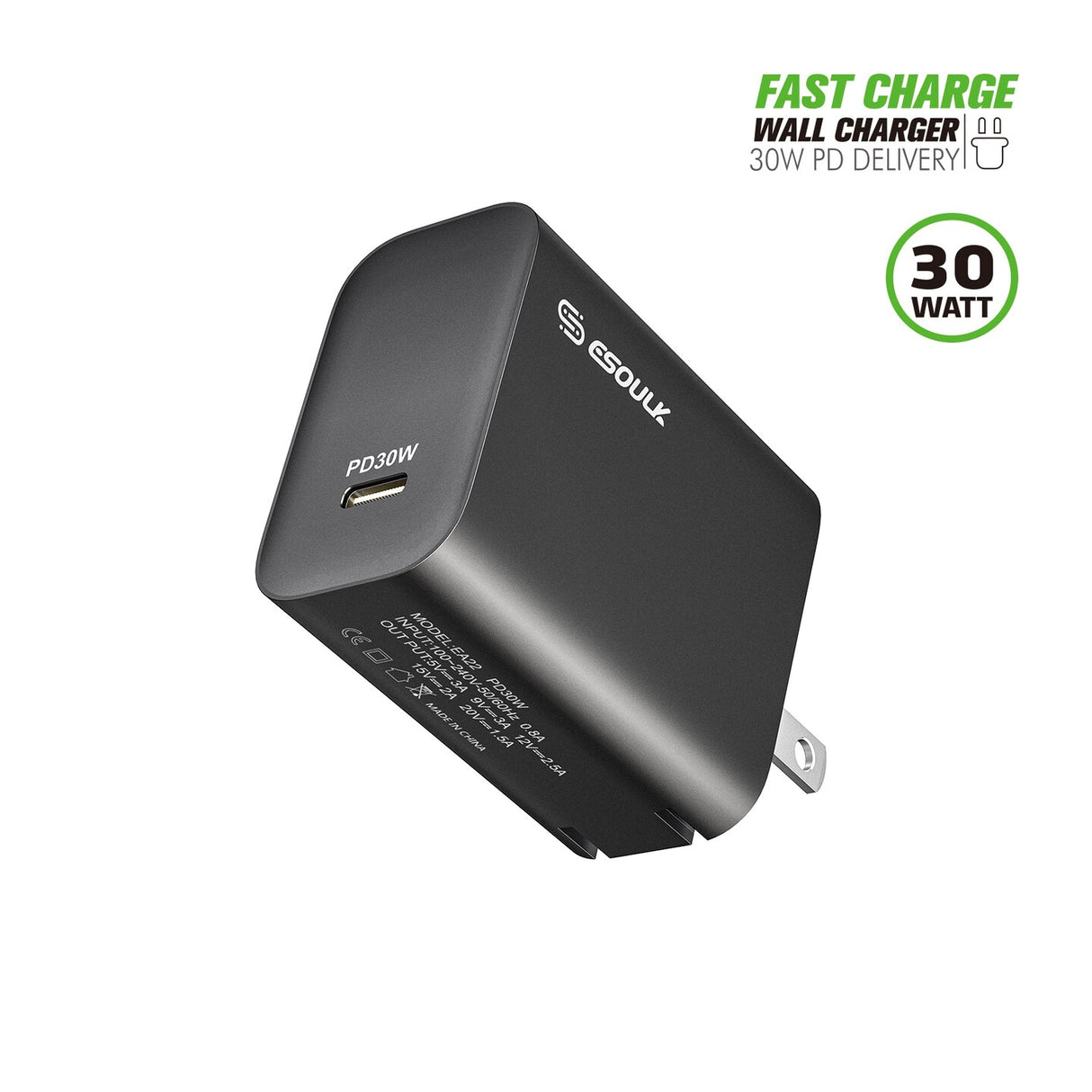 30W Fast Wall Charger 12/48