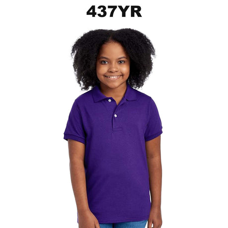 JERZEES® Youth Jersey Polo T-Shirt
