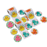 Lucky Duck Sticker Roll 100 Pieces