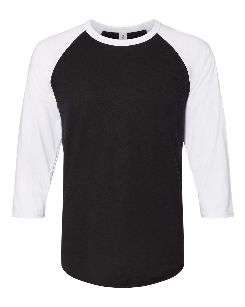 JERZEES® Three-Quarter Sleeve Raglan Baseball Ringspun Crewneck T-Shirt