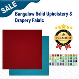 1 Yard Bungalow Solid Upholstery & Drapery Fabric