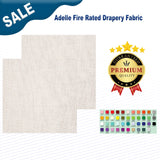 1 Yard Adelle Fire Rated Drapery Fabric