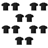 RADYAN® Toddler Cotton Jersey Crew Neck Short Sleeve Tee - 3301T