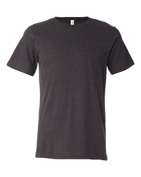 BELLA + CANVASÂ Jersey Pocket Crewneck Short Sleeve Tee - 3021 - XL