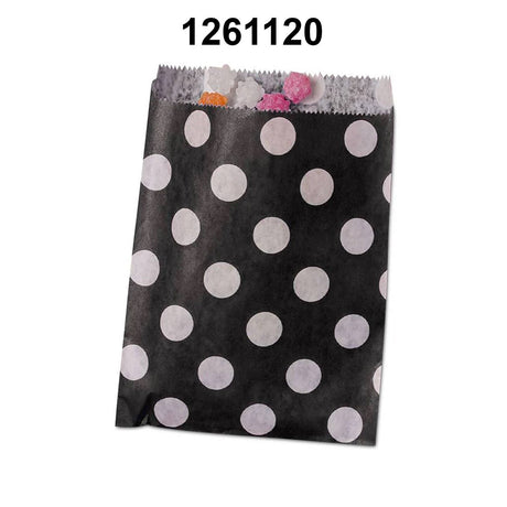 Bright Large Dots Merchandise Bags 8 1/2" x 11"