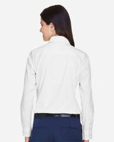 Devon & Jones® Womens Oxford Dress Shirt Cotton Polyester Classic Fit