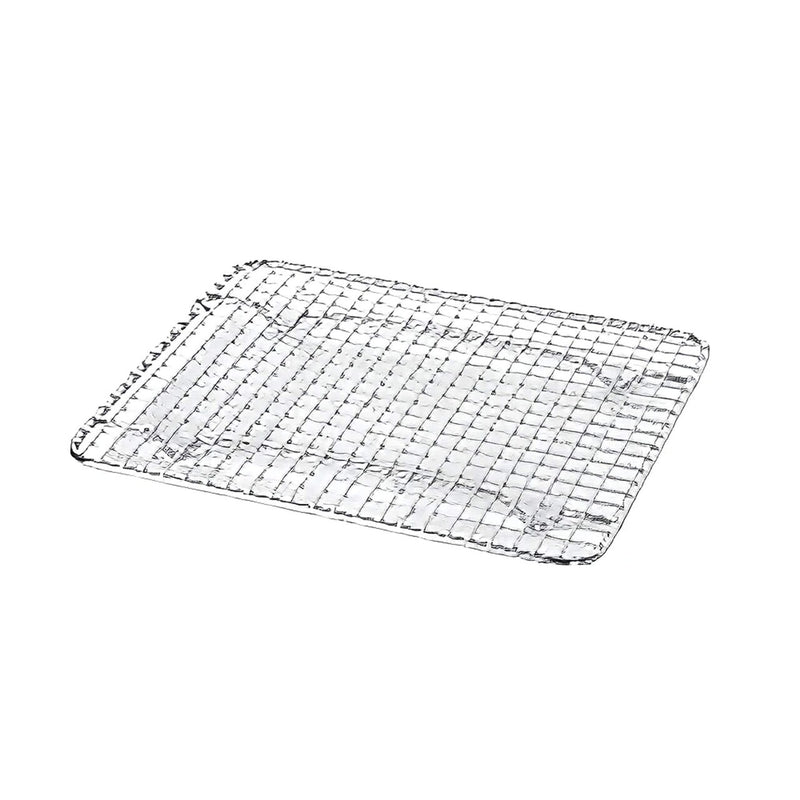 Chrome Plated Footed Wire Pan Grate 18 x 10 Full Size