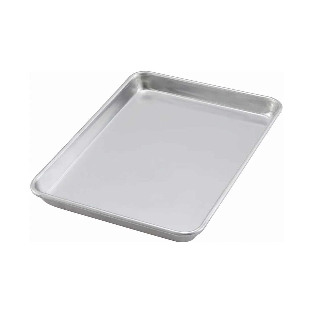 13" x 9.5" Quarter-Size Sheet Pan 16 Gauge 3003 Aluminum Open Bead Design