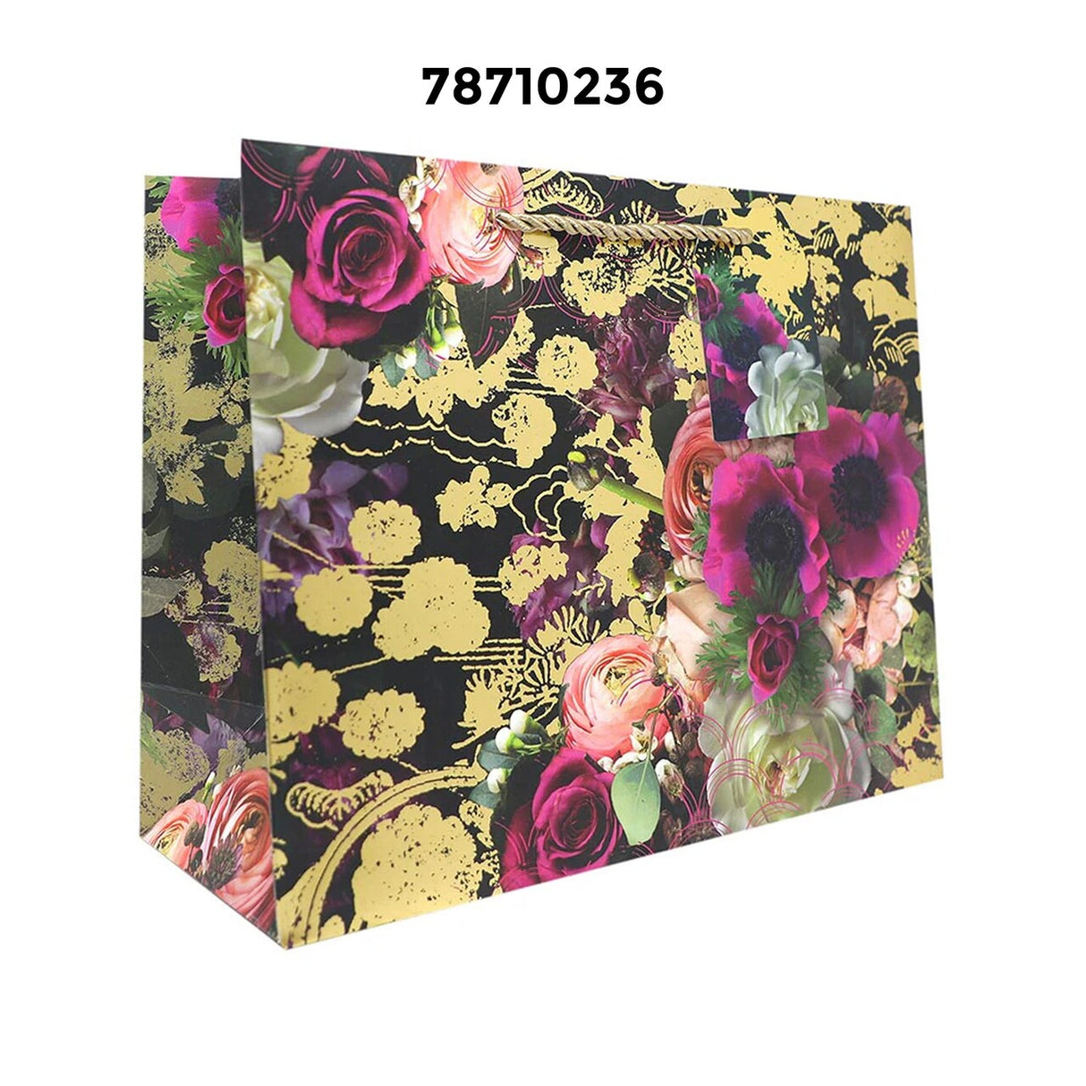 Elegant Patterned Gift Bags 10" x 5" x 12-1/2"