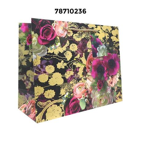 Elegant Patterned Gift Bags 10" x 5" x 12-1/2"