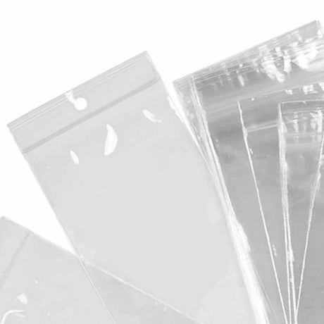 Flexible Cello Bag with Hang Hole 6" x 9"