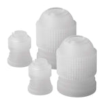 Cake Decorating Coupler Set 2 Piece Plastic Small & Large Sizes