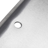 17" x 14" Half Size Sheet Pan 10 Gauge Aluminum Natural Finish