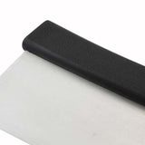 Dough Cutter &amp; Scraper 6" x 3" Stainless Blade Black Handle