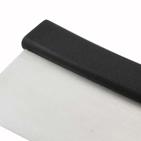 Dough Cutter &amp; Scraper 6" x 3" Stainless Blade Black Handle