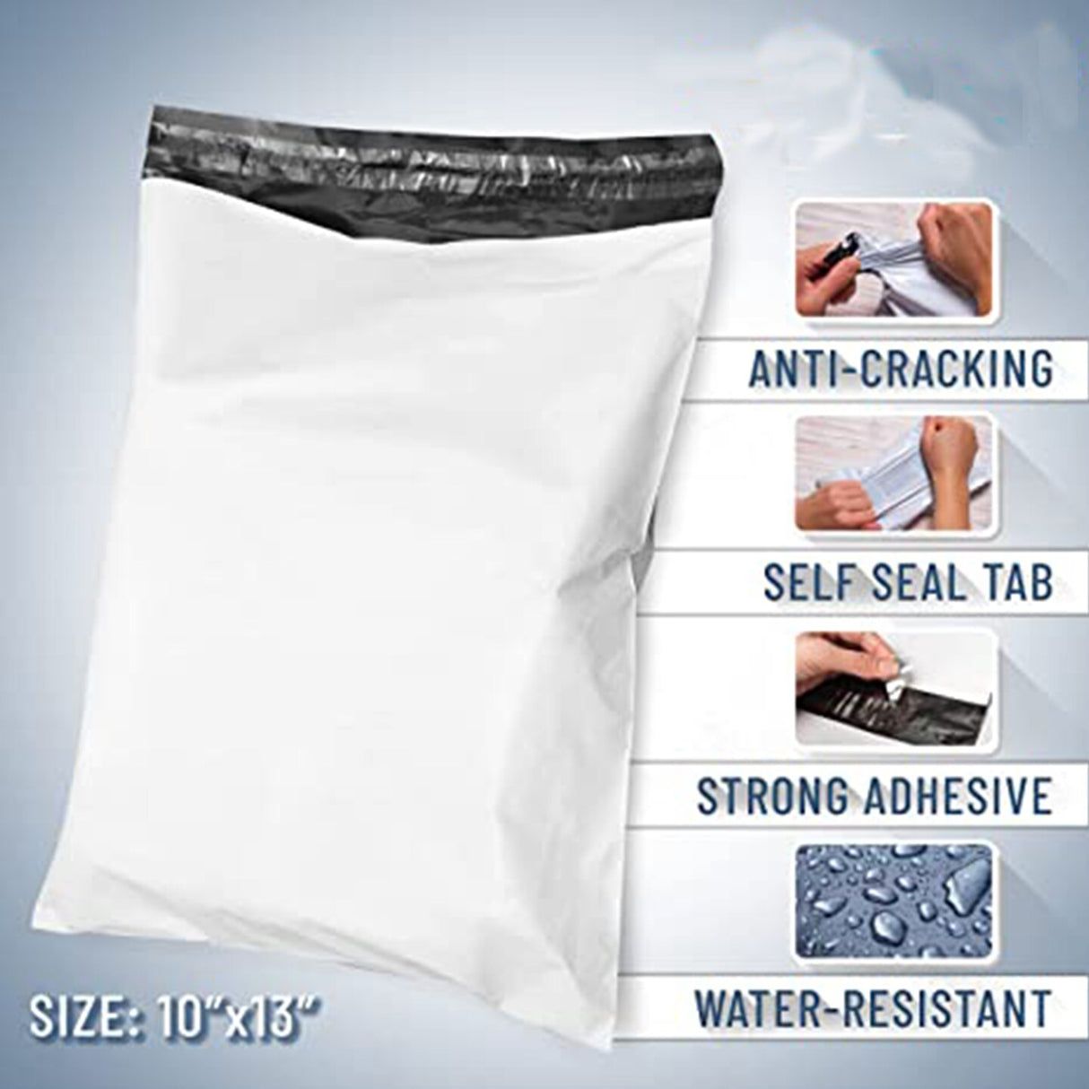 White Poly Bag Mailer Envelopes Premium Protection for Your Shipments