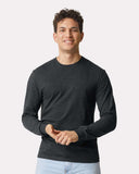 Gildan Softstyle CVC Crewneck Long Sleeve T-Shirt
