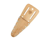 Leather Holster Open End Utility Knife Sheath Durable Saddle Leather