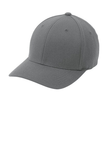 Port Authority® Flexfit Wool Blend Cap Structured Mid Profile Traditional Baseball Style with Stretch Fit