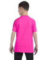 Gildan® Youth Heavy Cotton Short Sleeve Crew Neck T-Shirt