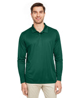 Team 365® Men's Zone Performance Long Sleeve Polo