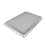 26" x 18" Full Size Perforated Sheet Pan 18 Gauge 3003 Aluminum Galvanized Wire Rim