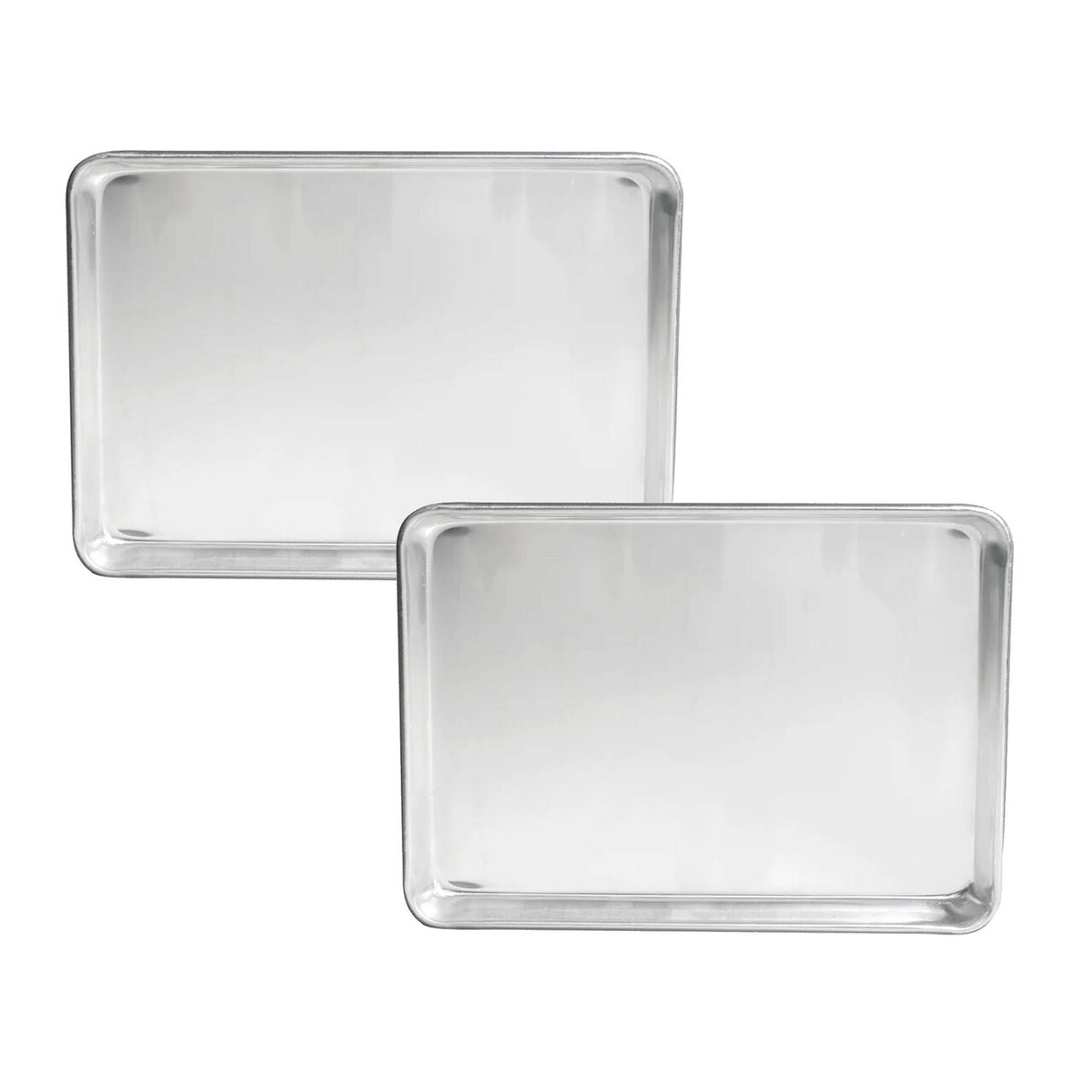 18" x 13" Half-Size Sheet Pan 20 Gauge Aluminum Reinforced Rim Bakeware