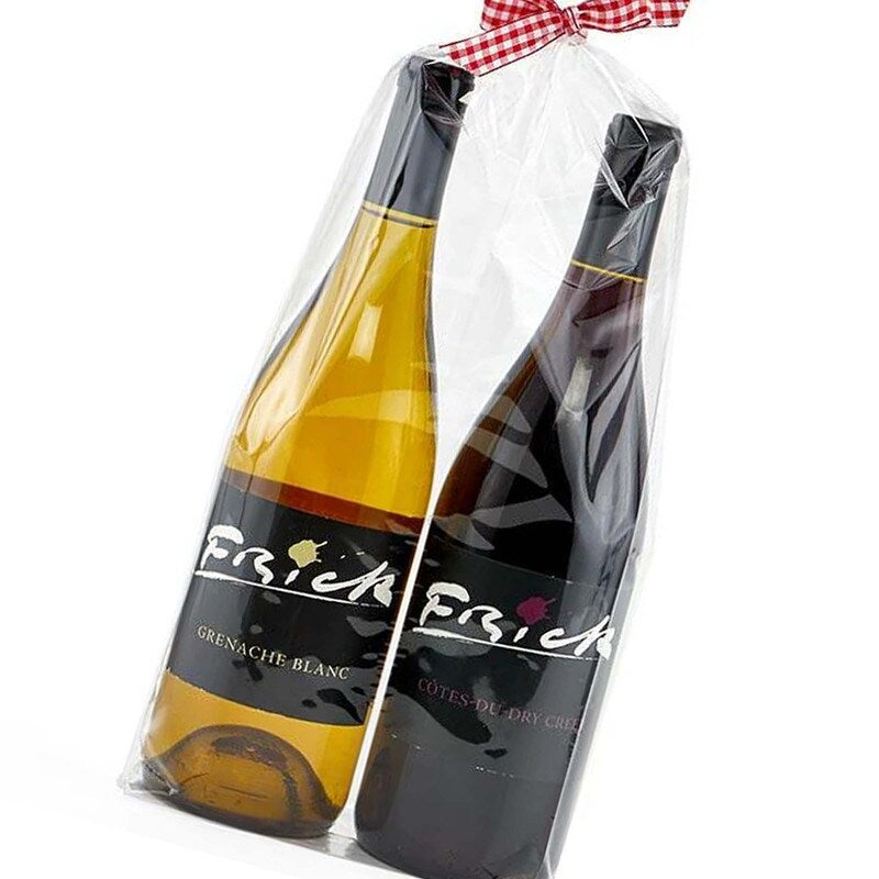 Clear Bottle Bag 6 1/2'' x 2 1/2'' x 18''