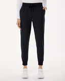 Jaanuu® Women's Silex Knit Waist Scrub Joggers Petite Sizes