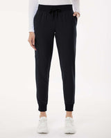 Jaanuu® Women's Silex Knit Waist Scrub Joggers Petite Sizes